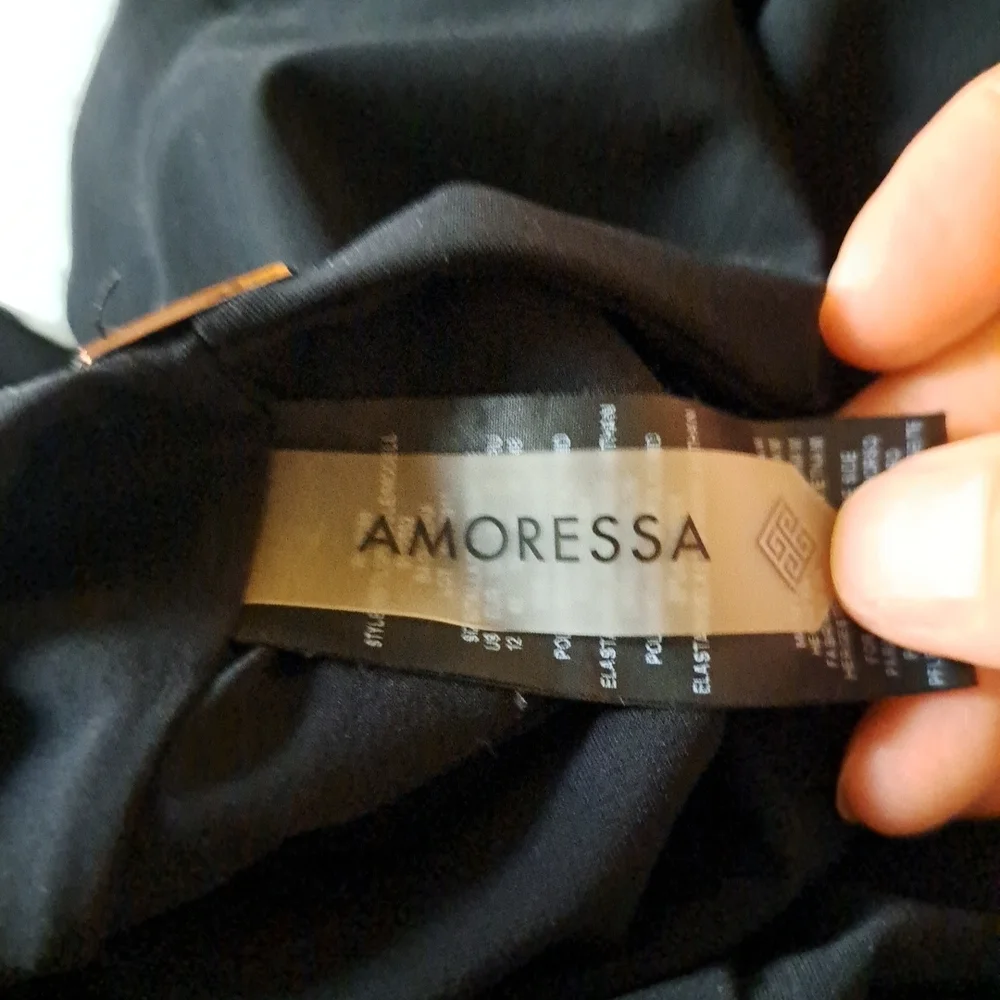 Amoressa Swimsuit Black Size 12 Excellent Condition